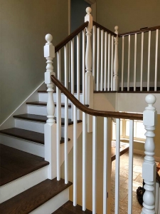wooden staircase hollingbury joinery brighton