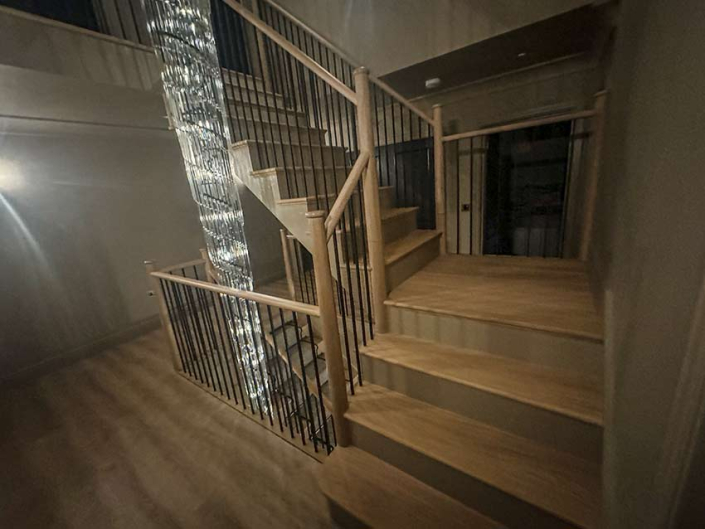 Wooden staircase made to order Brighton